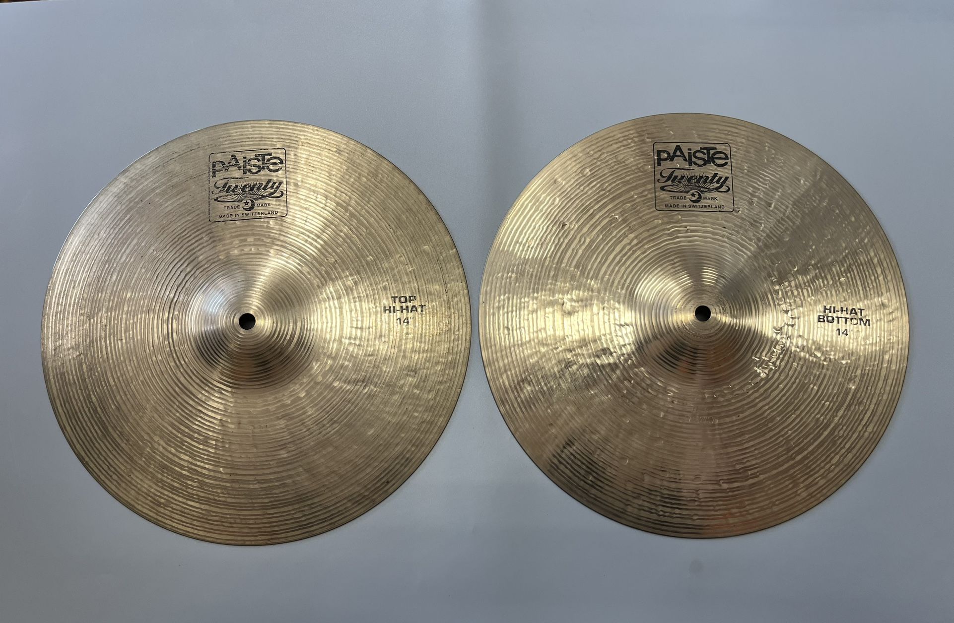 Paiste 14" Twenty Series Hi-Hat Cymbals - Pair