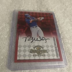 Preston Wilson Autographed Card