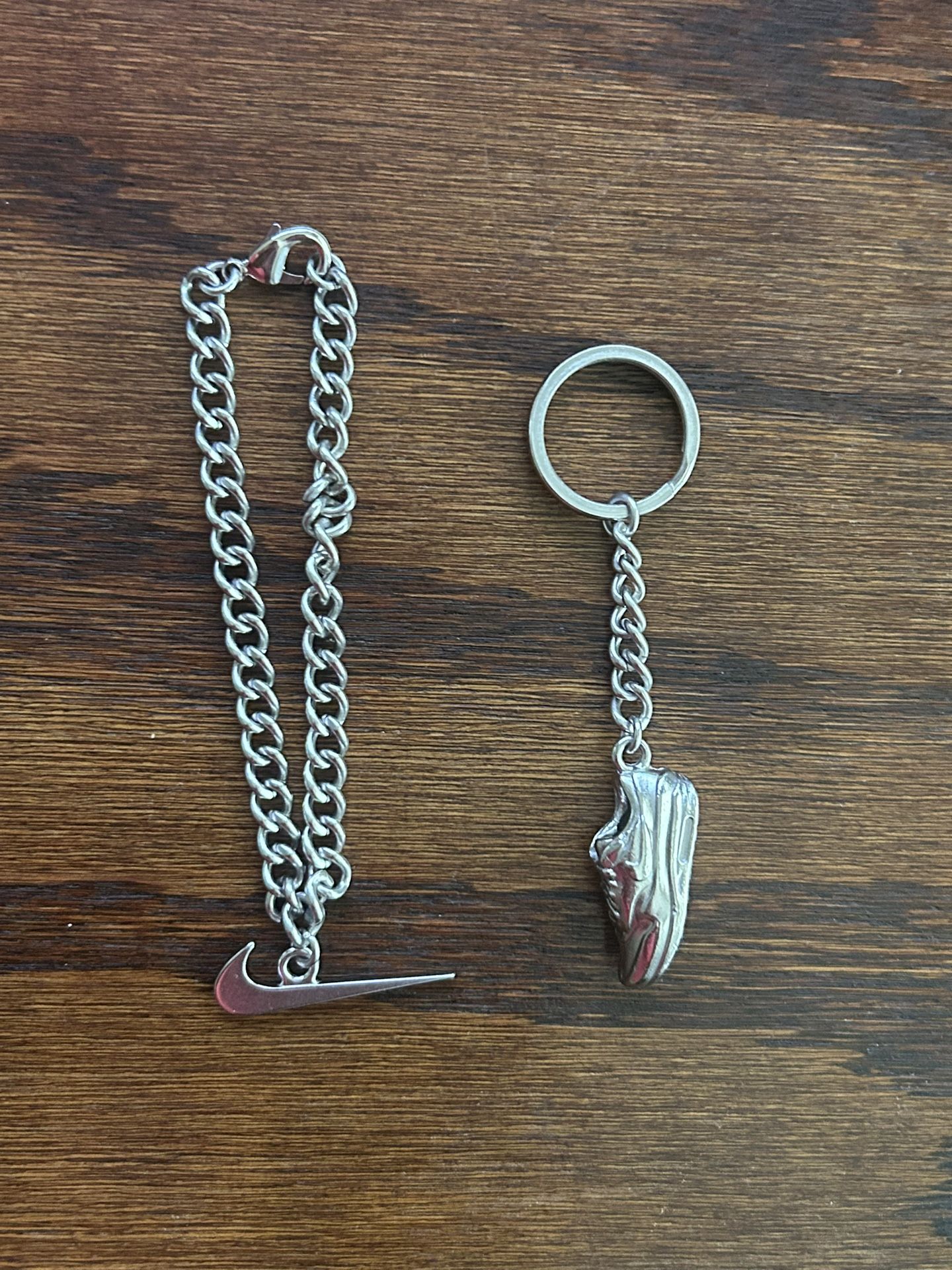 Nike Air Max Keychain And Nike Bracelet