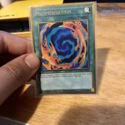 Yugioh Polymerization 1st Edition Premium Gold Rare