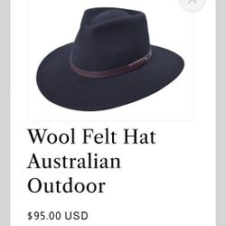 Australian Wool Hat