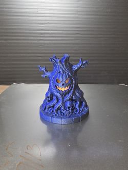 Tea light - Battery 3D Printed Halloween Spooky Tree Figurine