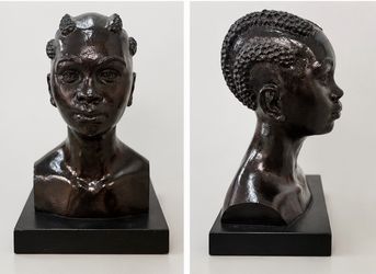 Busto en mármol