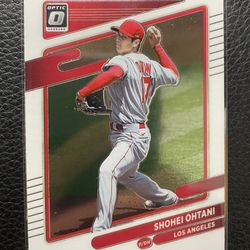 2021 Shohei Ohtani Donruss Optic