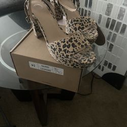Leopard Print Heels