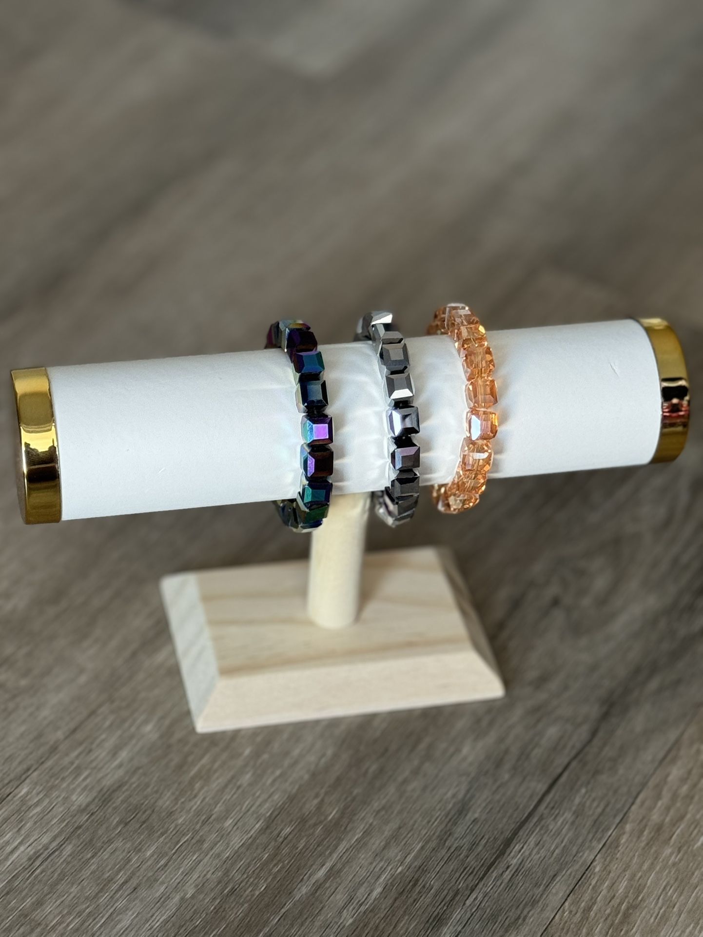 Handmade Beaded Stretch Bracelet 