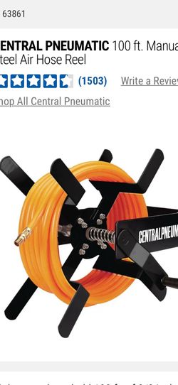 Compressor hose reel