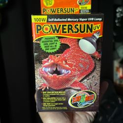 100v PowerSun UV BULB ( NEW)