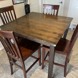 Dining Room Table With 4 Chairs 