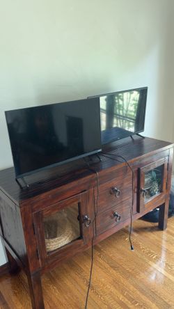 Two TV Monitors