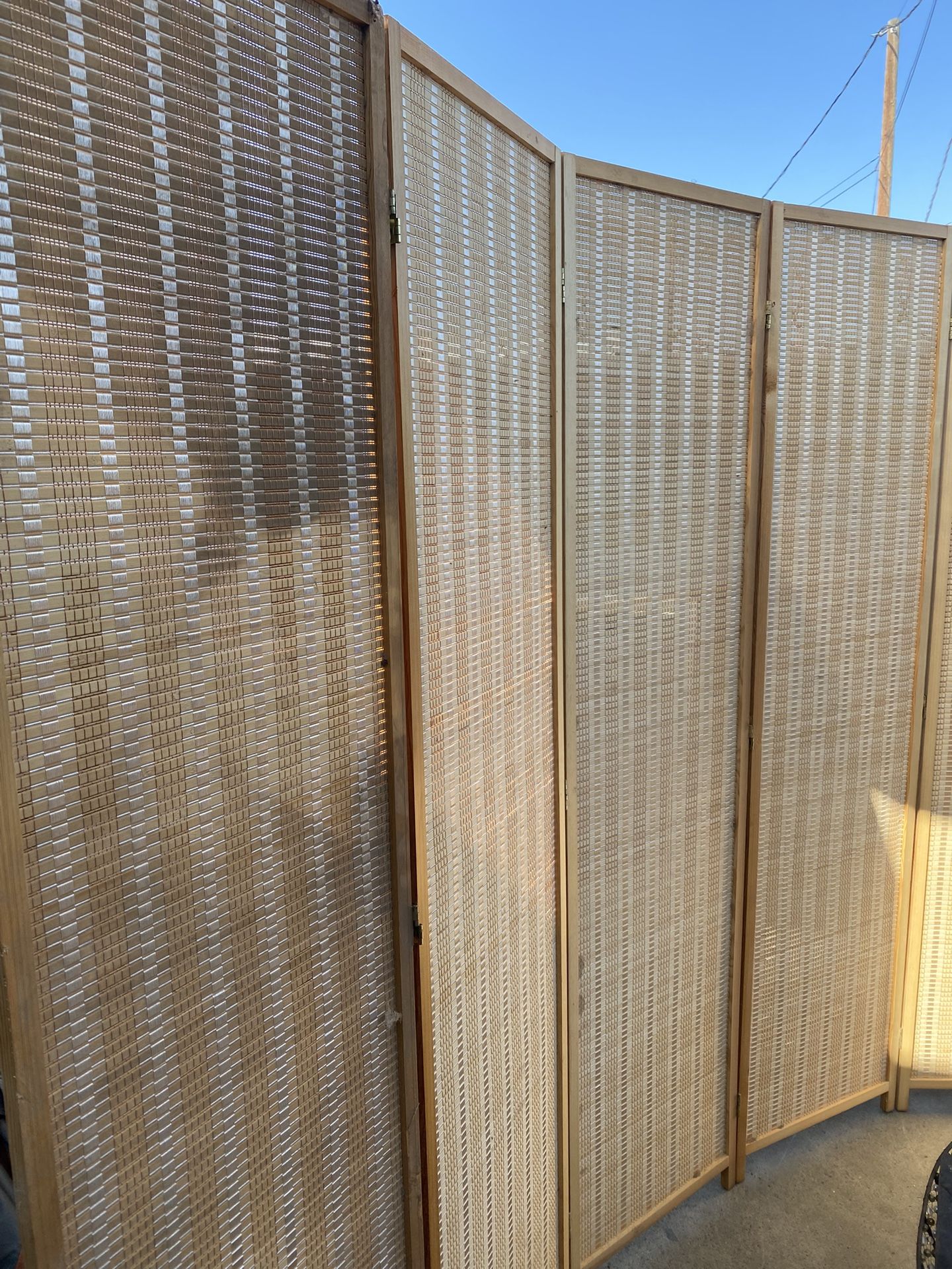 I Have 2 Beautiful Dividers. About 7’ Wide 5’ Tall. Firm 150 Both