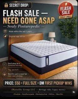 $50 Sealy Posturepedic