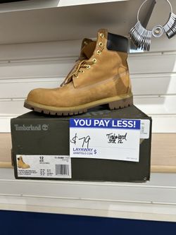 Timberland Wheat Nubuck Size 12