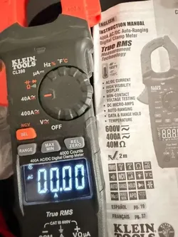 Klein Tools CL390 Digital Clamp Meter