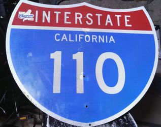 Retired 110 Frwy Sign