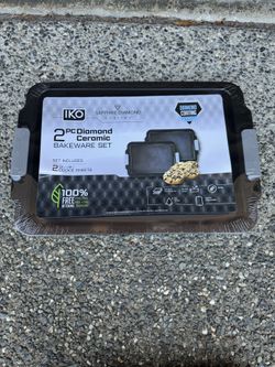 IKO Pure Diamond Ceramic Non Stick Bakeware (Blue, 13''x9'' Baking Pan)