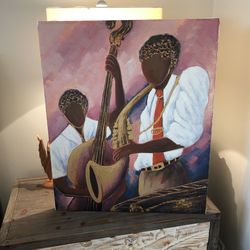 Blk Jazz Art By Personal Perference Company- Took The Frame Off