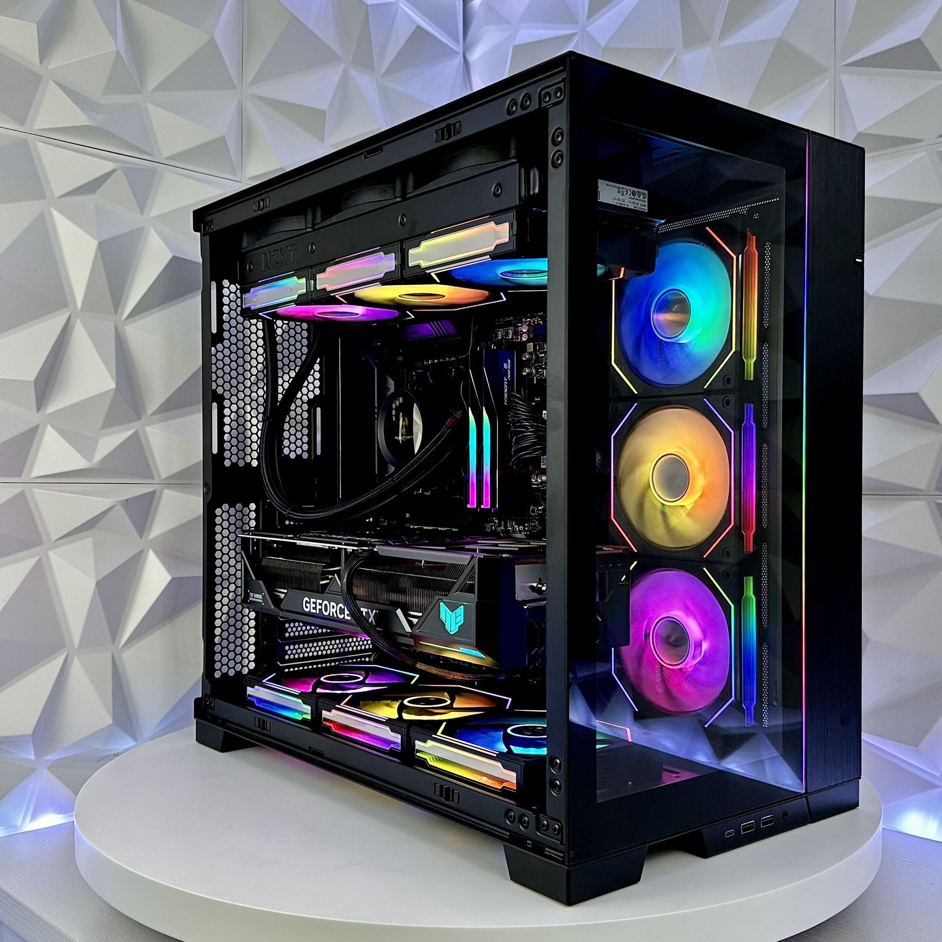 *Payment Plans Available* RTX 4080 Super Ryzen 7 7900X3D 2TB SSD DDR5 RGB Gaming PC (LCD Screen Cooler)