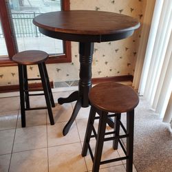Bar Table with Stools