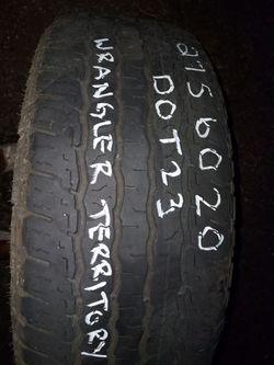 Goodyear Wrangler Territory 275/60R20 Tire