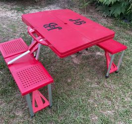 Vintage J&B Portable Picnic Table
