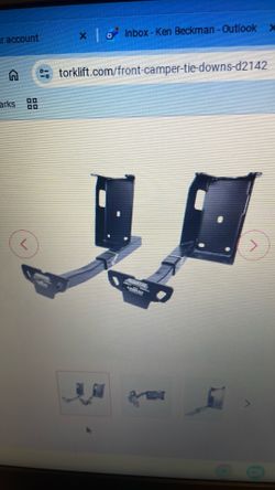 Torklift Camper tie- down brackets