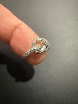 925 Sterling Silver Ring For Wedding Size 6
