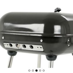 brand new patio charcoal barbecue grill in box