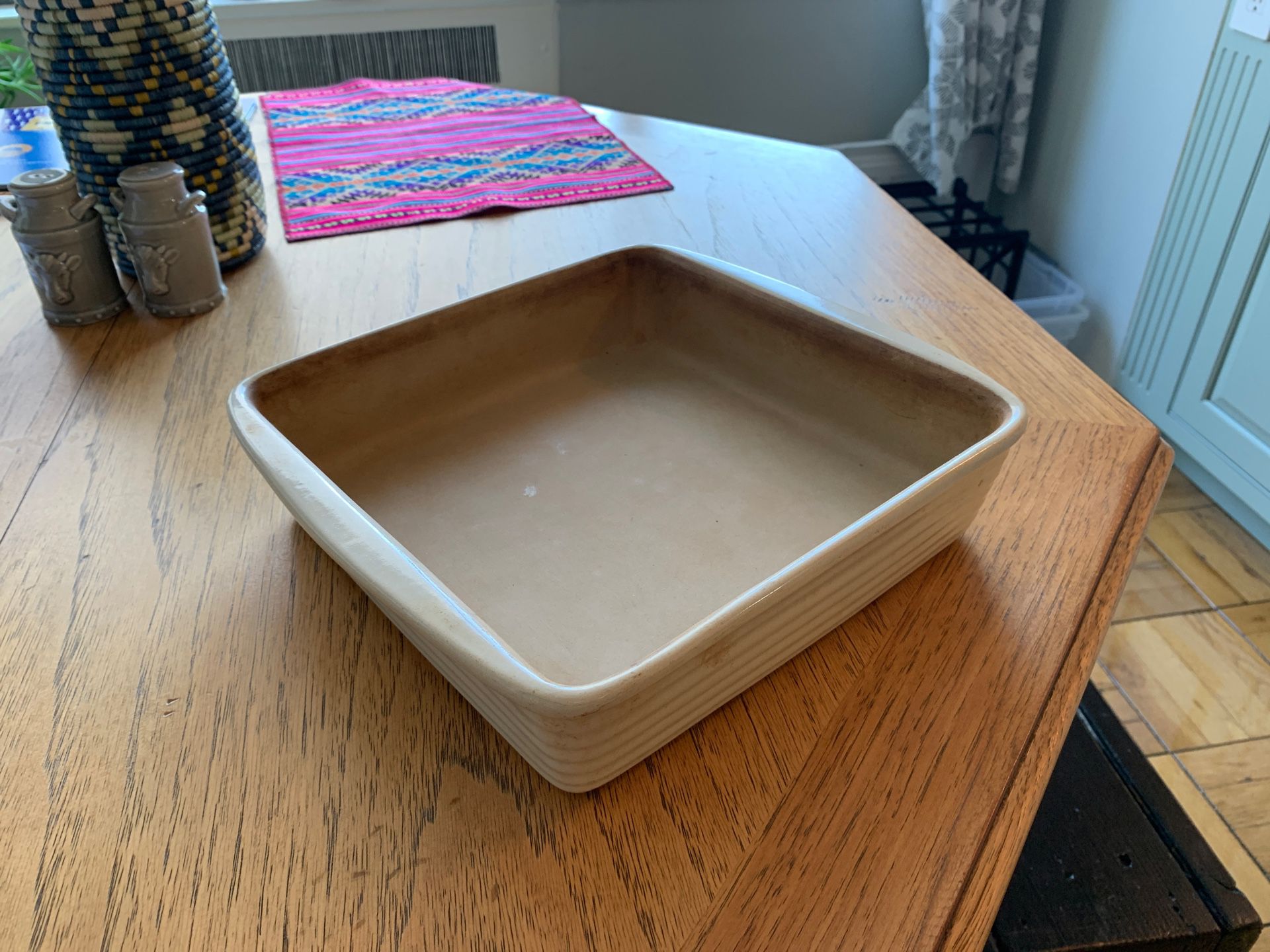 8” by 8” Pampered Chef Stone Pan