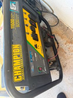 Champion generator