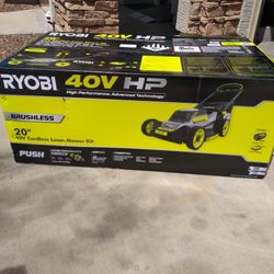 Ryobi 40v Push Lawn Mower Kit $200