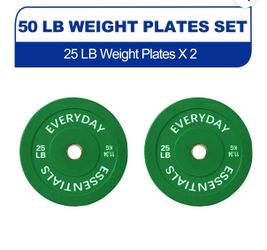 50 LBS Weight Plate Set
