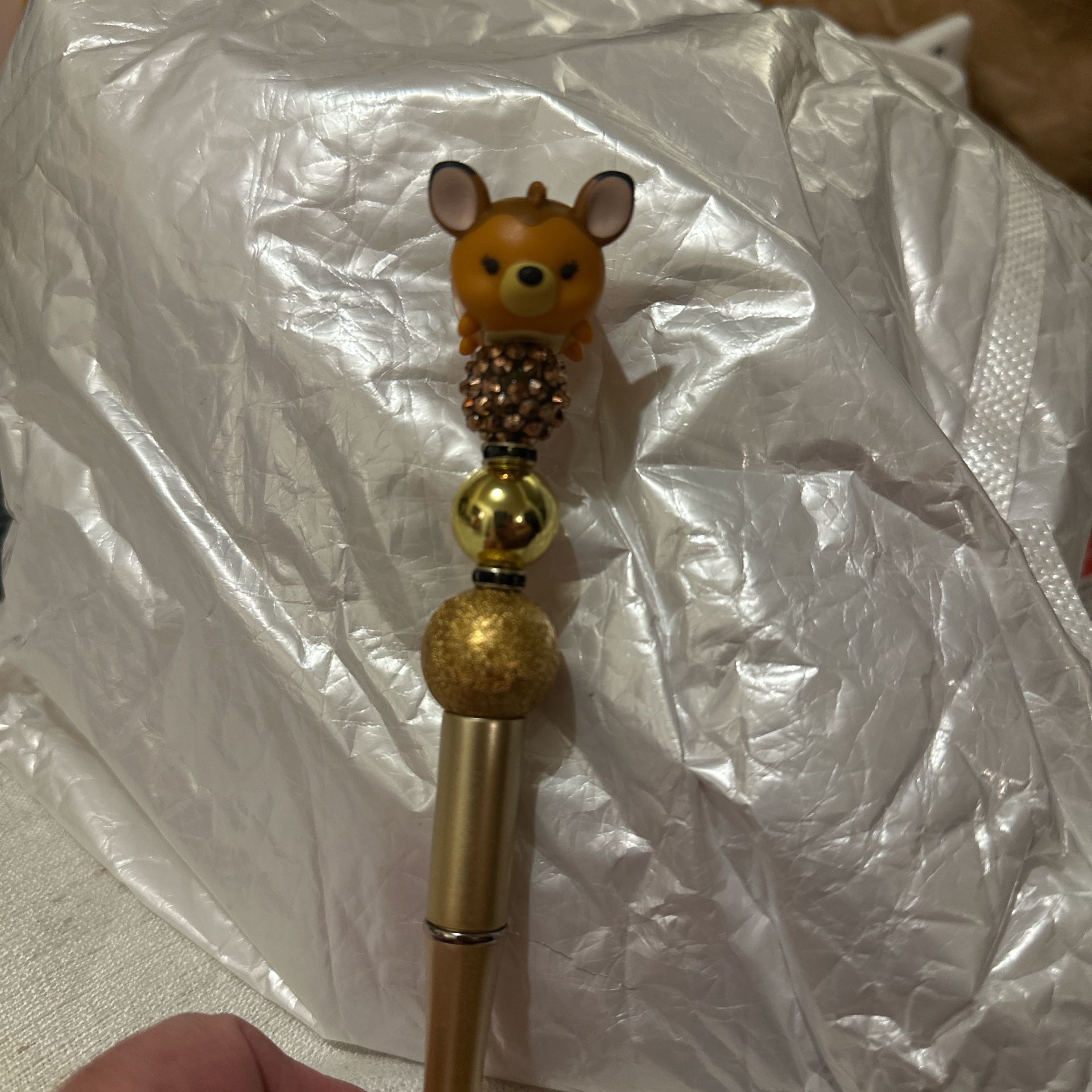 Tsum Tsum Bambi Medium Size Beaded Pen