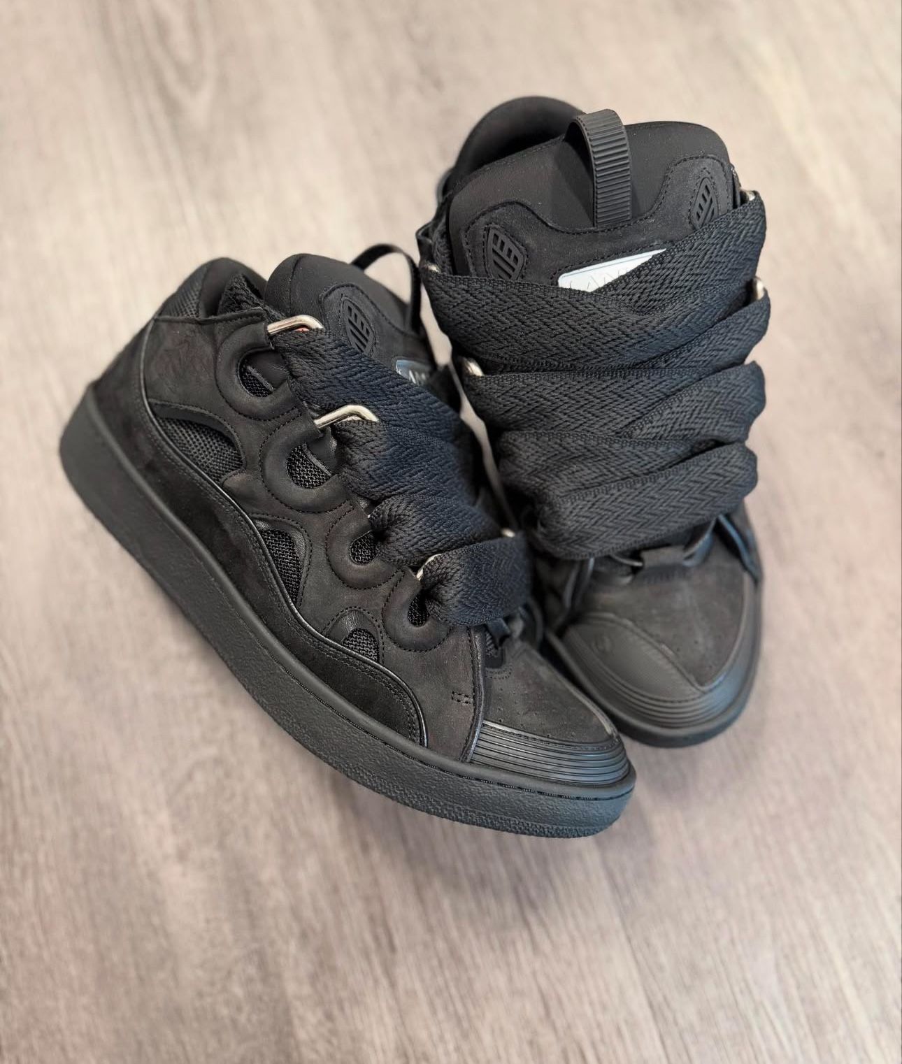 Black Lanvin Curbs