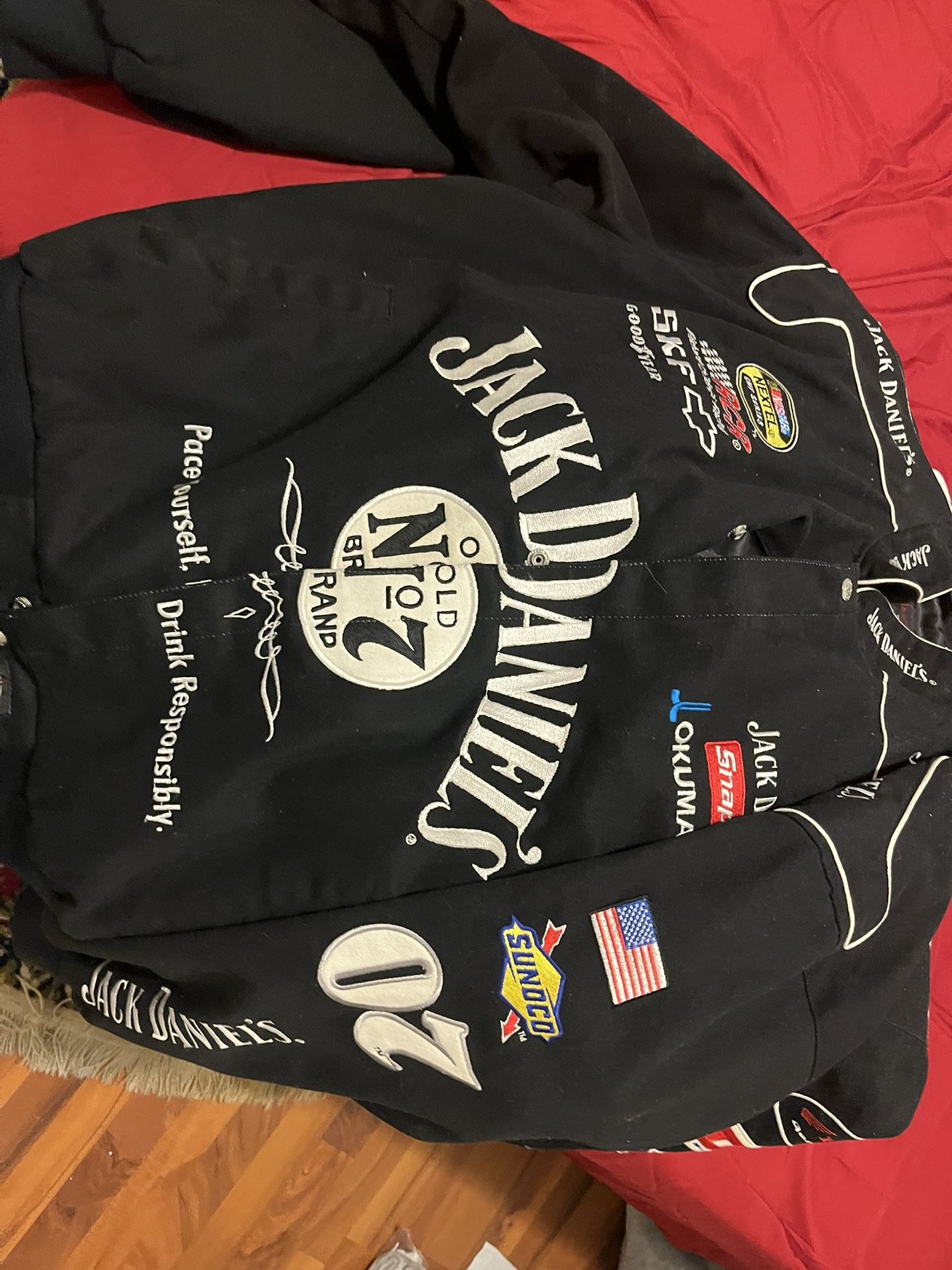 Retro Jack Daniels Racing Jacket