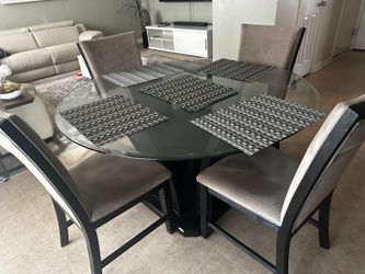Negotiable Price - Table With Chairs 