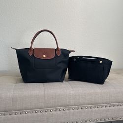 LE PLIAGE ORIGINAL S HANDBAG Black - Recycled Canvas