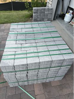 Ice gray pavers - NEW & price negotiable