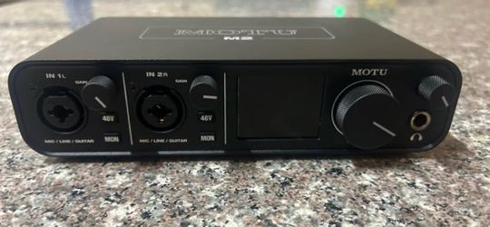 MOTU M2 2x2 USB-C Audio Interface