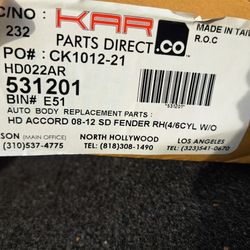 2008-2012 Honda Accord SD