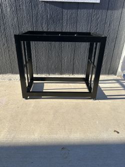 Black Metal 40 Gallon Tank Stand (Check Desc.)
