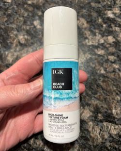 NEW IGK BEACH CLUB HIGH SHINE TEXTURE FOAM $5!