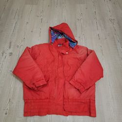 Andy Johns Vintage 80's 90's Puffer Jacket With Inner Abstract Print