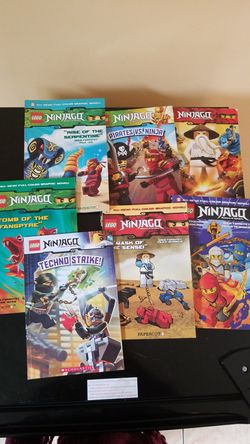 Ninjago lego books of 7