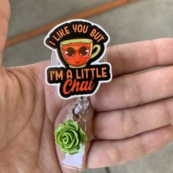 Chai Badge Holder 