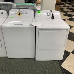 GE WASHER DRYER SET C 