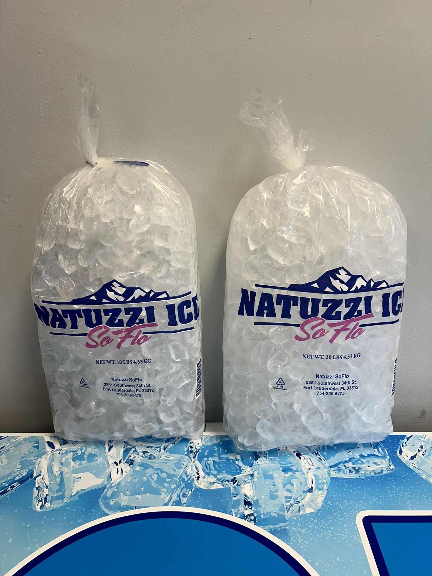 Need Ice? Now In Stock, Bagged Ice 10Lbs and 20Lbs. In Stock Only $2.75