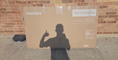 65” Samsung smart 4k frame Pro TV