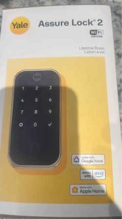 Yale Assure Lock 2 Deadbolt keypad