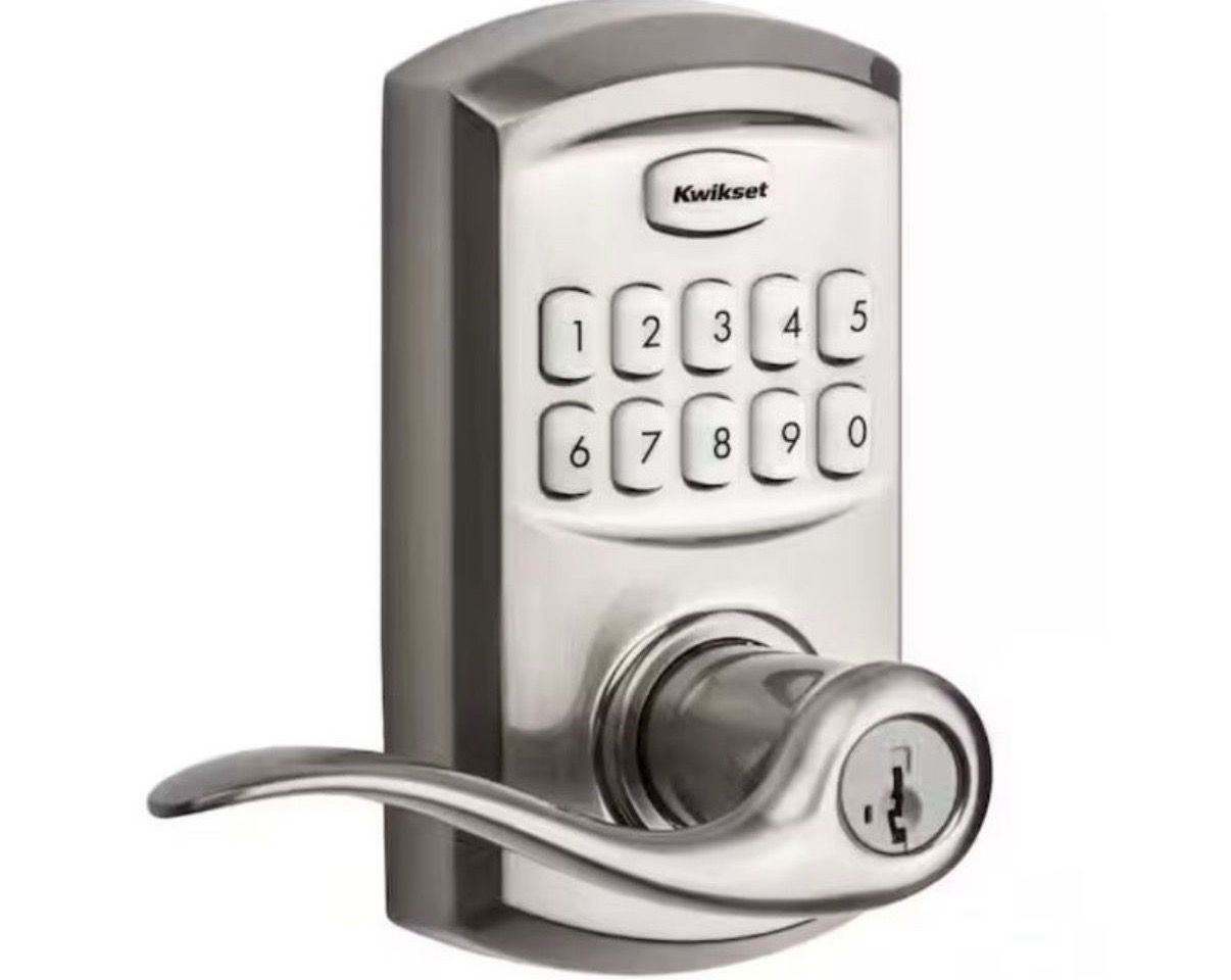 Kwikset Keypad Electronic Single-Cylinder Tustin Door Handle